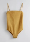 OTHER STORIES STRAPPY GLITTER SWIMSUIT