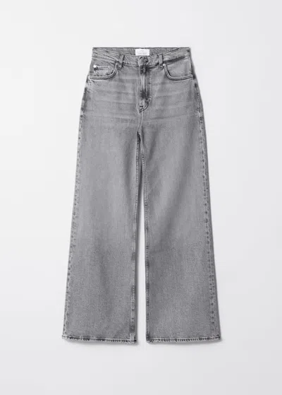 Other Stories Wide Jeans In Grey