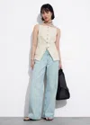 Other Stories Wide Long Jeans In Blue