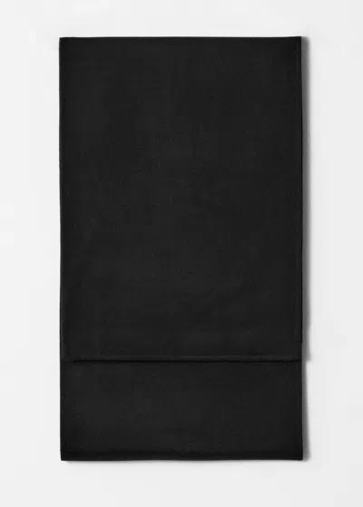 Other Stories Wool-blend Felt Scarf In Black