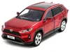Other Toyota Rav4 Hybrid Xle Red Metallic With Sunroof 1/24 Diecast Model Car