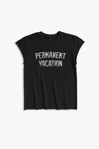 Other Uk Black Permanent Vacation Rocker Tee - Women