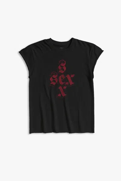 Other Uk Black Sex Rocker Tee - Women