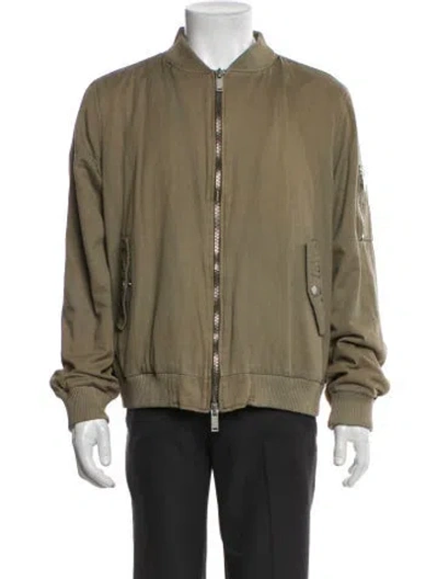 Pre-owned Other Uk Bomber Jacket In Green