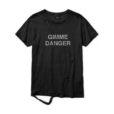 Other Uk Gimmie Danger Thrasher Tee - Aged Black - Women
