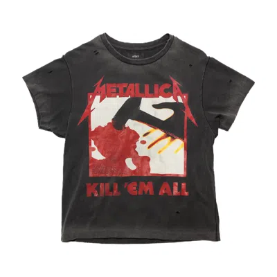 Other Uk Men's Black Metallica Kill 'em All Vintage T-shirt