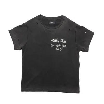 Other Uk Men's Black Motley Crue Girls Girls Girls Tour Vintage T-shirt