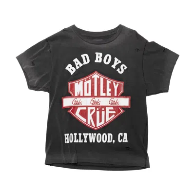 Other Uk Men's Black Motley Crue Hollywood Bad Boy Vintage T-shirt
