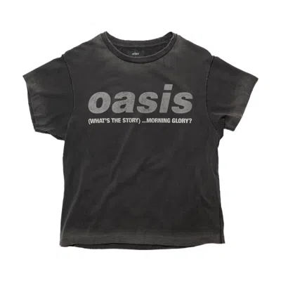 Other Uk Men's Black Oasis Morning Glory Vintage T-shirt