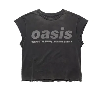 Other Uk Men's Black Oasis What's The Story Raw Edge Vintage T-shirt