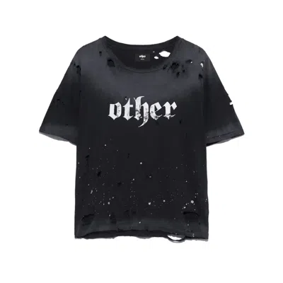 Other Uk Men's Black Other Print Studio Decay T-shirt