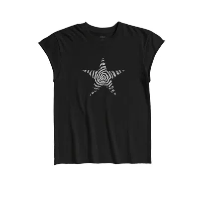 Other Uk Men's Black Psych Star Rocker Tee