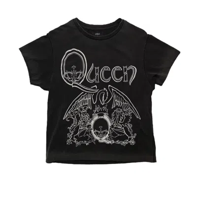 Other Uk Men's Black Queen America 75 Vintage T-shirt