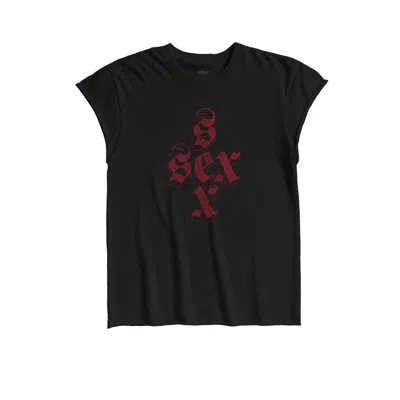 Other Uk Men's Black Sex Rocker Tee