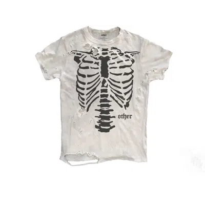 Other Uk Men's Black Skeleton Thrasher Tee