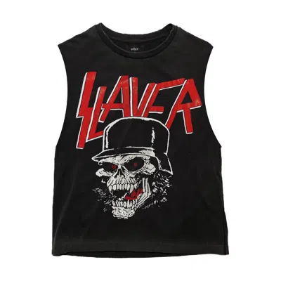 Other Uk Men's Black Slayer Vintage Tank