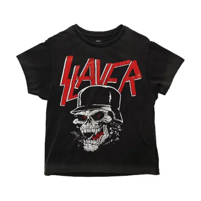 Other Uk Men's Black Slayer Vintage T-shirt