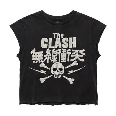 Other Uk Men's Black The Clash Japan Raw Edge Vintage T-shirt