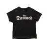 Other Uk Men's Black The Damned Vintage Band T-shirt In Black