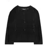 Other Uk Men's Cropped Nero Jumper In Black