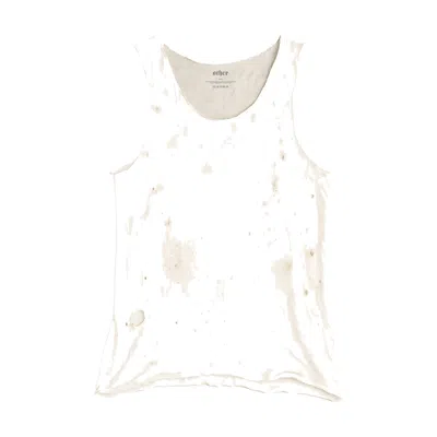 Other Uk Men's Destroyed Tank - Aged White