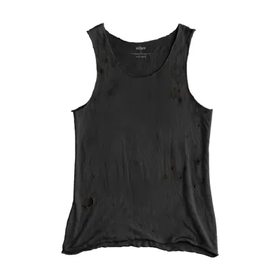 Other Uk Men's Destroyed Tank - Vintage Black