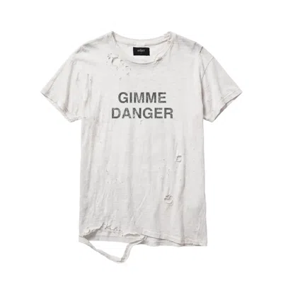 Other Uk Men's Gimmie Danger Thrasher T-shirt - Aged White