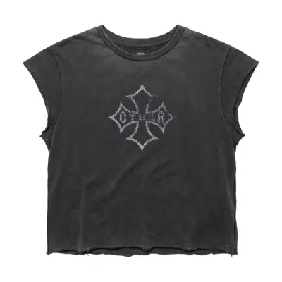 Other Uk Men's Icon Vintage Issue Raw Edge T-shirt - Heavy Relic Black