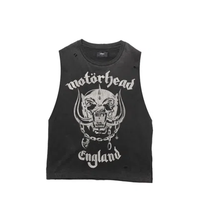 Other Uk Men's Motorhead England Vintage Tank - Heavy Relic Black