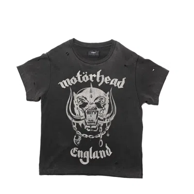 Other Uk Men's Motorhead England Vintage T-shirt - Heavy Relic Black
