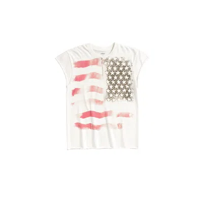 Other Uk Men's Stars & Stripes Rocker Tee - White