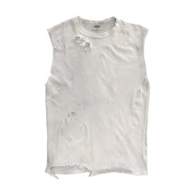 Other Uk Men's Thrasher Tank - Aged White