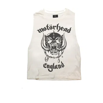 Other Uk Men's White Motorhead England Vintage Tank