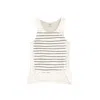 Other Uk Men's White Stripe Destroyed Tank In White