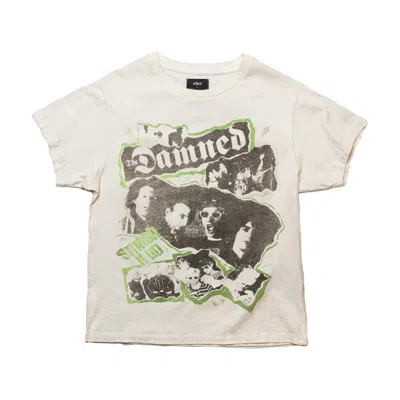 Other Uk Men's White The Damned Smash It Up Vintage T-shirt