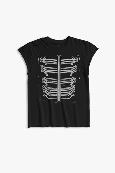 Other Uk Napoleon Rocker Tee - Black - Women