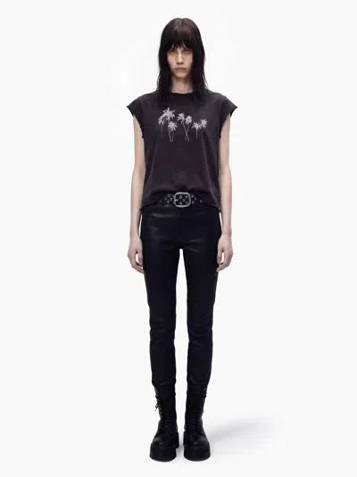 Other Uk Palms Rocker Tee - Black - Women