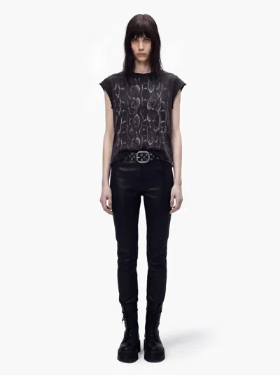 Other Uk Snake Rocker Tee - Black - Women