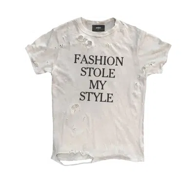 Other Uk Women's Fashion Stole My Style Thrasher T-shirt In White