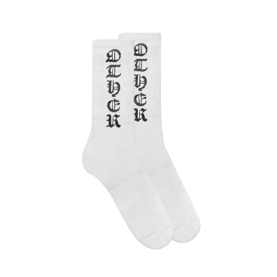 Other Uk Women's Other Old English Socks In White