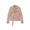 Other Uk Women's Pink / Purple The Deuce Biker Jacket In Pink/purple