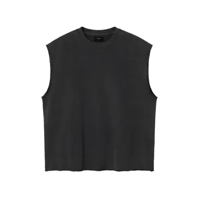Other Uk Women's Raw Edge Oversized Sweatshirt - Vintage Black