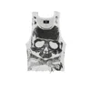 Other Uk Women's Skull & Crossbones Distressed Beater In White