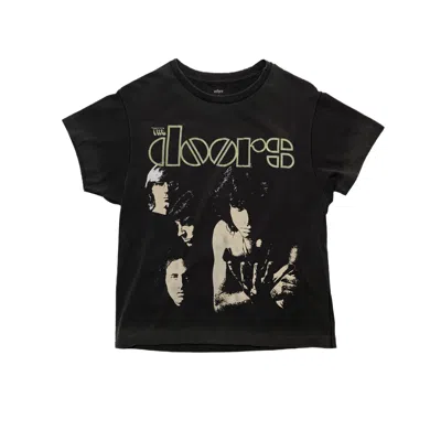 Other Uk Women's The Doors  California Tour  Vintage Band T-shirt  Worn Black