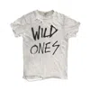 Other Uk Women's Wild Ones Graffiti Thrasher T-shirt In White