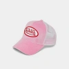 Other Von Dutch Velvet Trucker Hat In Light Pink