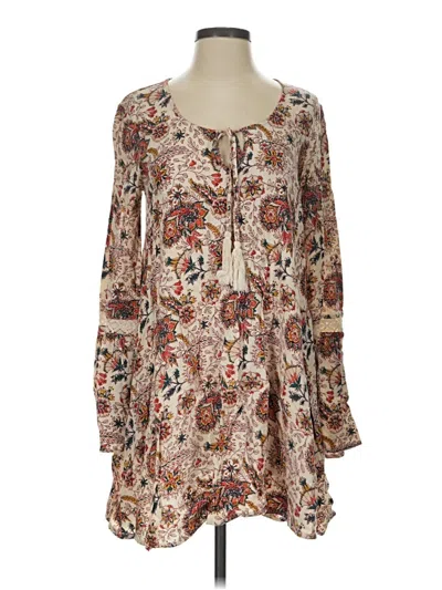 Pre-owned Others Follow Long Sleeve Blouse In Ivory