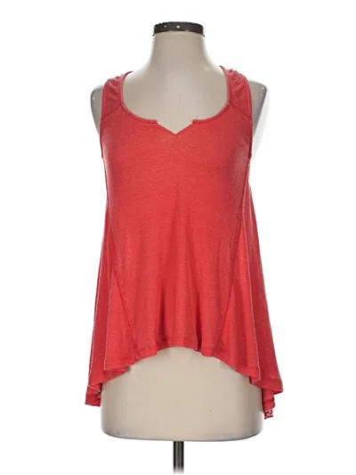Pre-owned Others Follow Tank Top Red Halter Neckline Tops