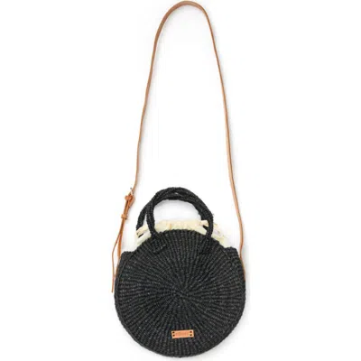 Other’s Trade For Hope Others Trade For Hope Others Sisal Round Bag Black