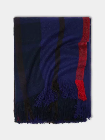 Otherways Handwoven Yak Check Blanket  Abask Luxury Gift In Animal Print